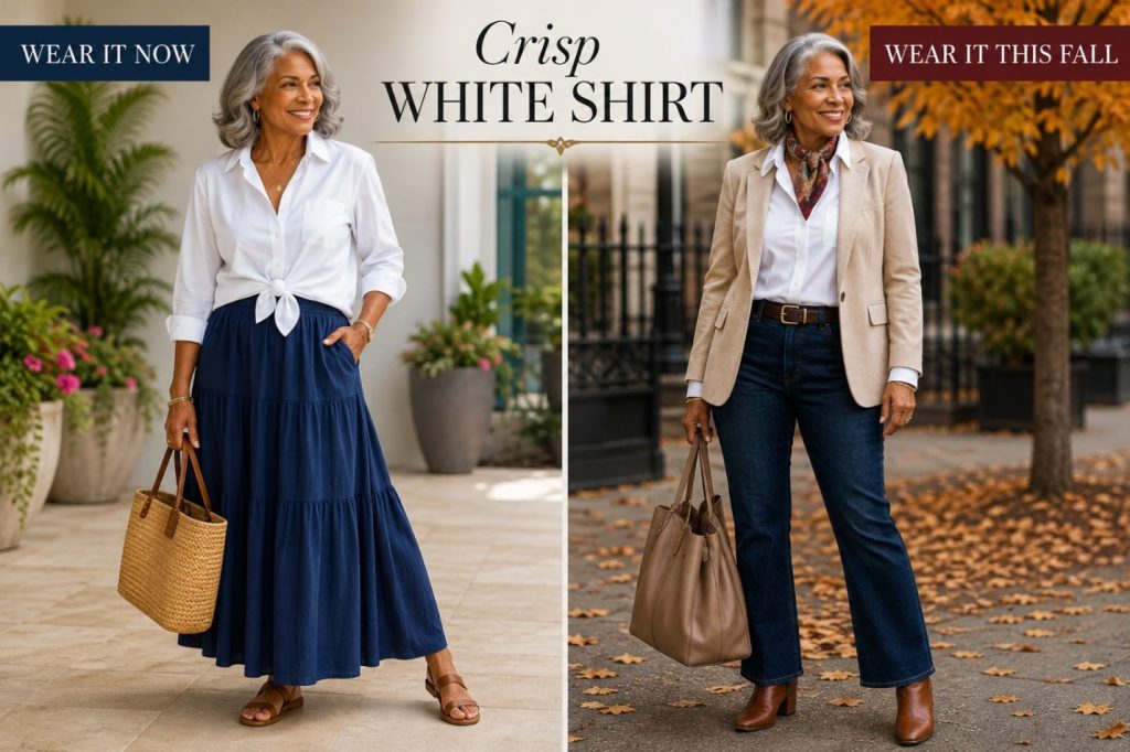 Crisp White Shirt